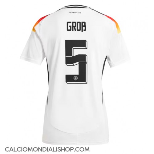 Maglie da calcio Germania Pascal Gross #5 Prima Maglia Europei 2024 Manica Corta